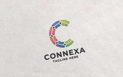 Sjabloon voor Connexa Letter C-logo
