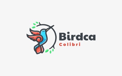 Colibri Color Mascot Logo