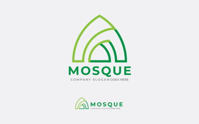 Islamic Center Mosque Logotypmall