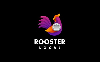 Rooster Lokal Gradient Logotyp