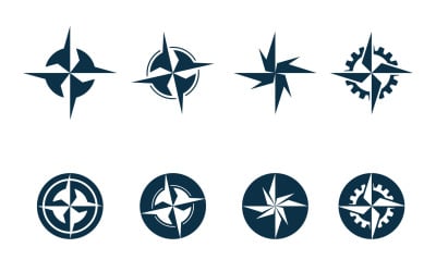 Compass  Logo And Symbol Icon Vector