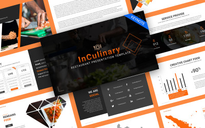 InCulinary Creative Food Keynote Template