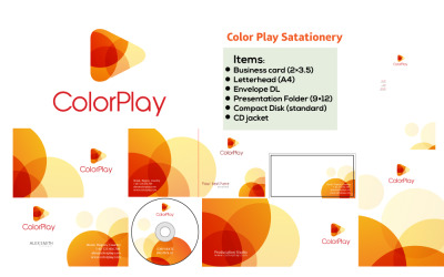 Media Color Studio-briefpapier