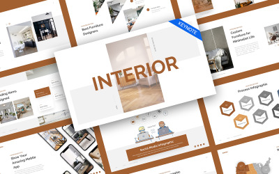 Interior Home Decoration Keynote Template