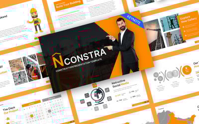 Nconstra Construction Keynote Шаблон