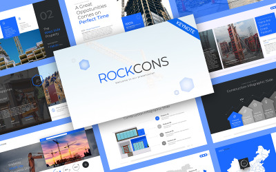 RockCons Bouw Keynote-sjabloon