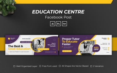 Education Centre Facebook Cover