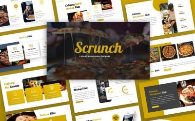 Scrunch - Plantilla de PowerPoint multipropósito culinaria