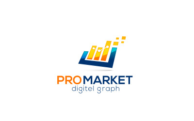 Pro Marketing logotyp designmall