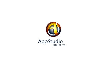 App Studio-Letter A  3D Logo