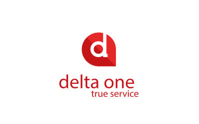 Delta One - Letter D Logo Design