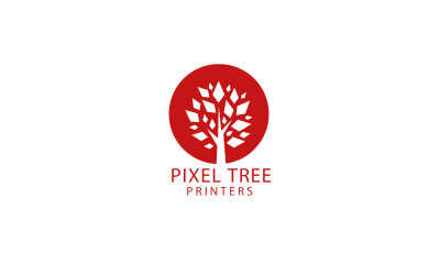 Kurumsal Ağaç Logo Tasarım Şablonu