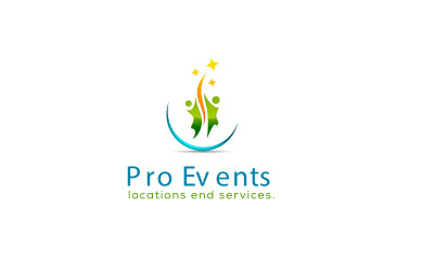 Szablon projektu logo Pro Event