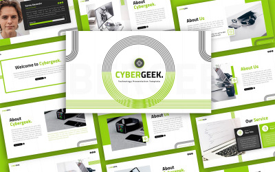 Cybergeek Technology Многоцелевая презентация Шаблоны презентаций PowerPoint