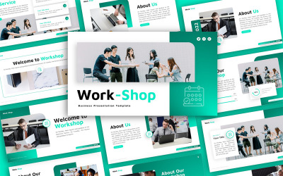Workshop Business Багатоцільовий шаблон презентації PowerPoint