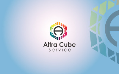 Szablon projektu logo Altra Pixel