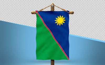 Namibia Hang Flag Design-Hintergrund