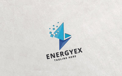 Logotipo profesional de Energyex