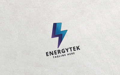 Logotipo profesional de Energytek