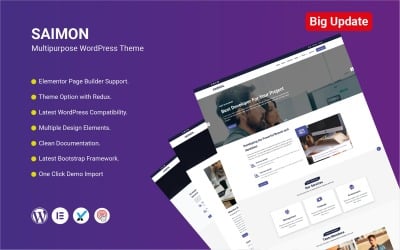 Saimon - Multipurpose Responsive WordPress Theme