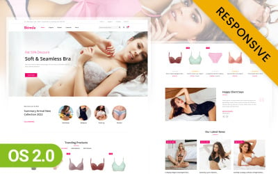 Skimsla – Fehérnemű, bikini divatüzlet Shopify 2.0 téma