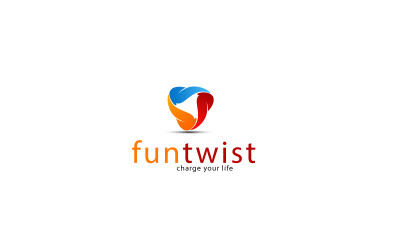 Art Twisted Logo Design šablony