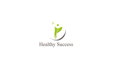 Czysty, zdrowy projekt logo