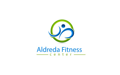 Elite Fitness Logo Design template