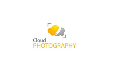 Entwurfsvorlage für das Photo Cloud-Logo