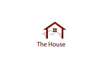 Modèle de conception de logo de ma maison