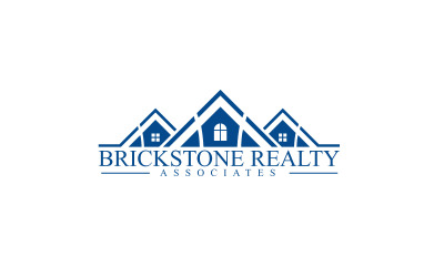 Modello di progettazione del logo di Brickstone Realty
