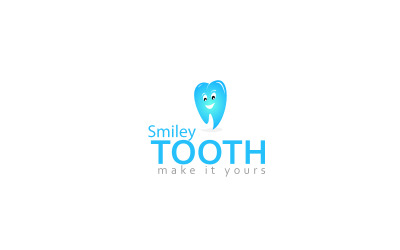 Plantilla de diseño de logotipo de dientes limpios