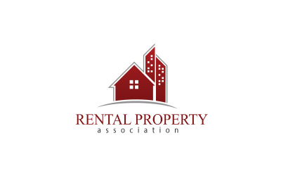 Property Association-Logo und stationäres Design