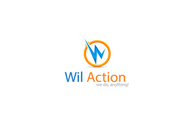 Web Loader - Letzteres W-Logo-Design