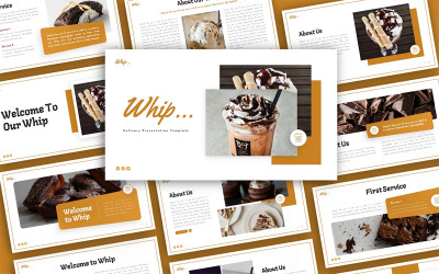 Zweep Culinaire Multifunctionele PowerPoint-presentatiesjabloon