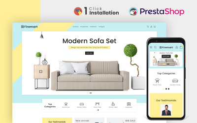 Firemart Furniture Store Prestashop Template