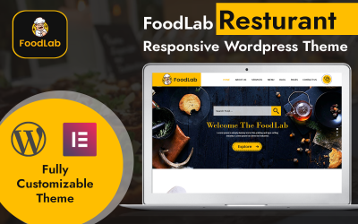 Foodlab Resturant Premium Wordpress téma