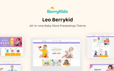 TM Berrykid - Thème Prestashop pour boutique de bébé