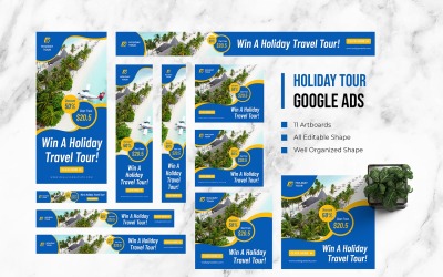 Urlaubstour Google Ads-Vorlage