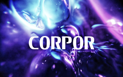 Carattere di visualizzazione gratuito - CORPOR