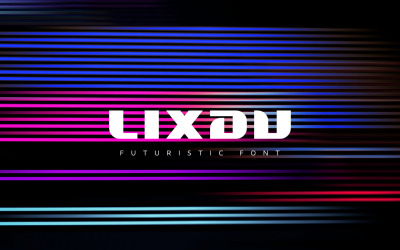 Carattere di visualizzazione gratuito - Lixdu