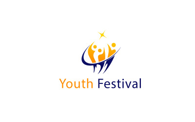 Design de logotipo do Festival da Juventude