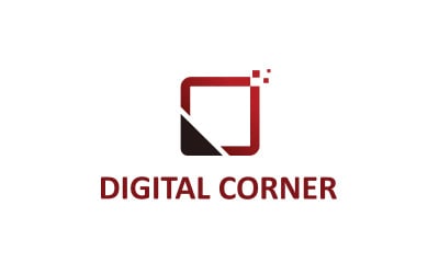 Digital Box Logo Design Template