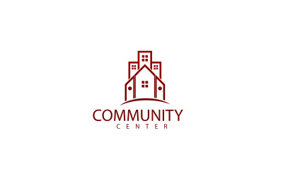 Diseño del logotipo de la comunidad de construcción