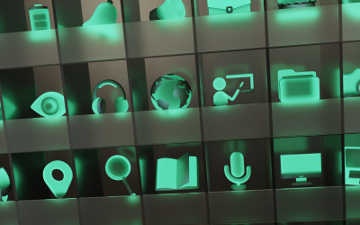 Glowicons - 3D zářící ikony