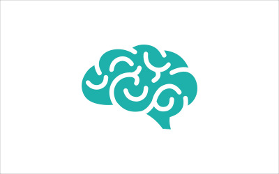 hersenen medische vector sjabloon