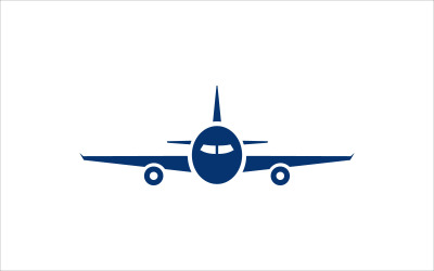 Simple plane medical vector template