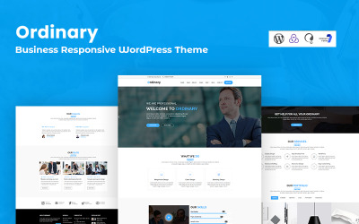 Ordinaire - Thème WordPress réactif pour les entreprises