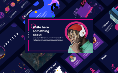JUPITER- Creative PPT Presentation Templates