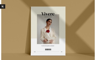 Vivere - Šablona časopisu Minimal Fashion